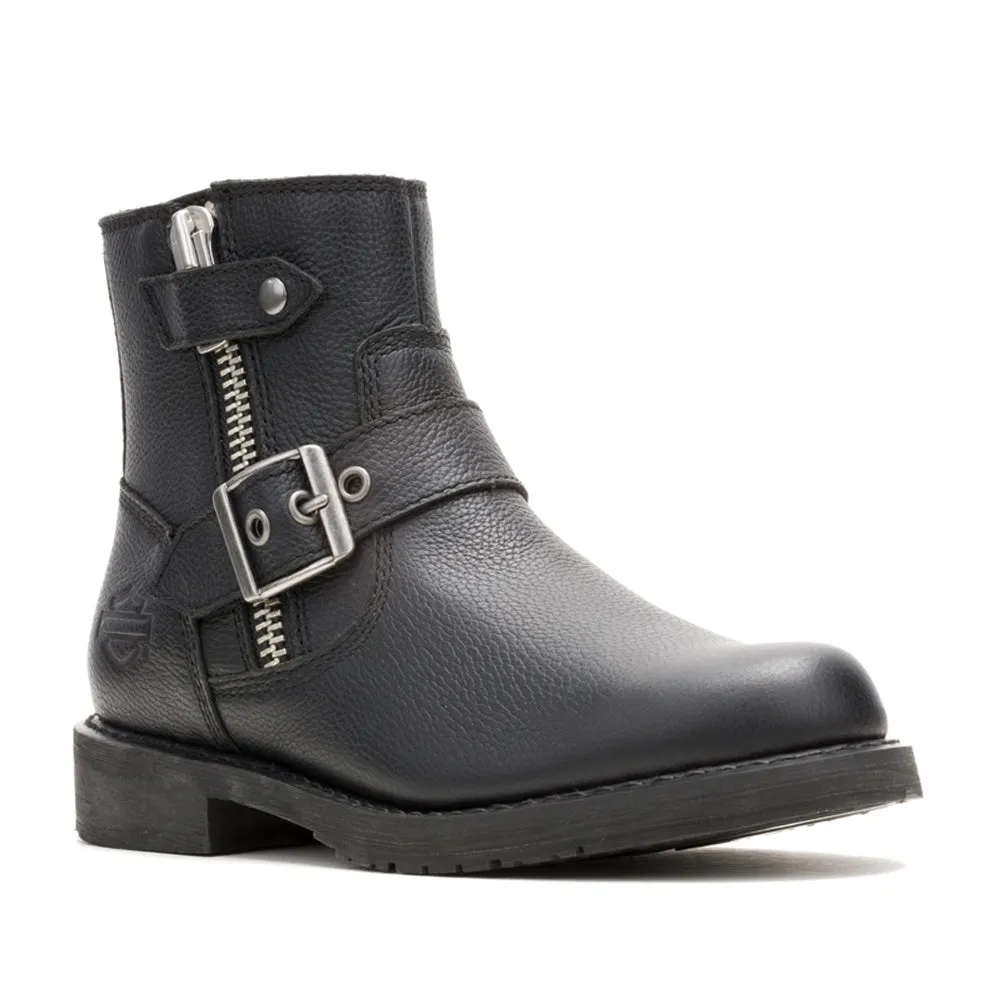 Addie Zippered Motorcycle Boots