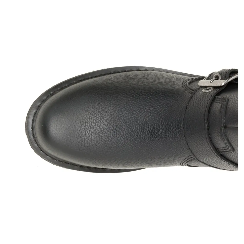 Addie Zippered Motorcycle Boots