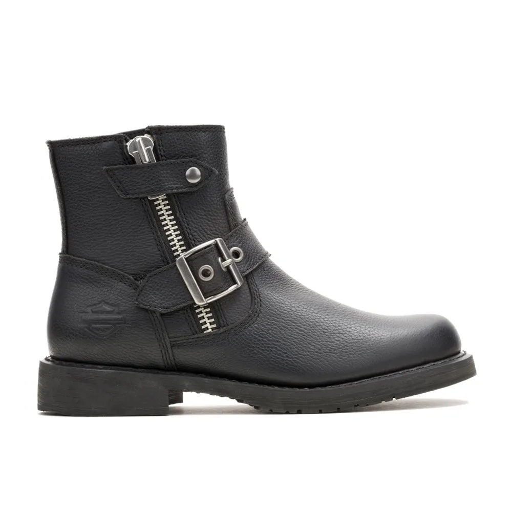 Addie Zippered Motorcycle Boots