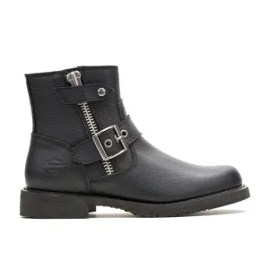 Addie Zippered Motorcycle Boots