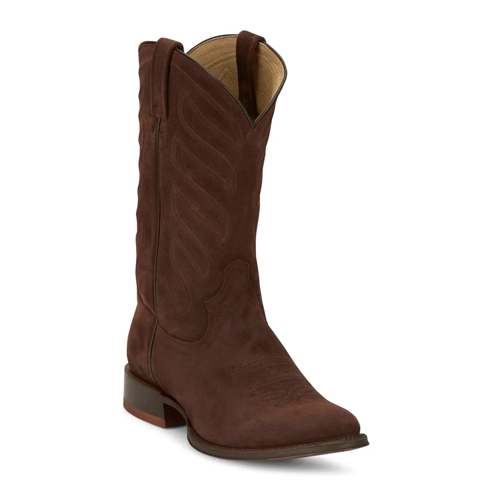 Amado 12 Inch Suede Round Toe Cowboy Boots
