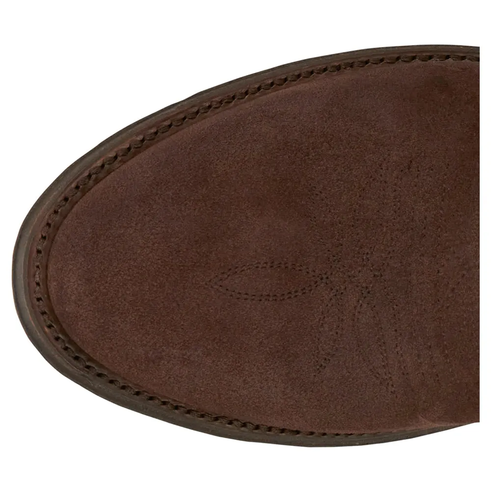 Amado 12 Inch Suede Round Toe Cowboy Boots