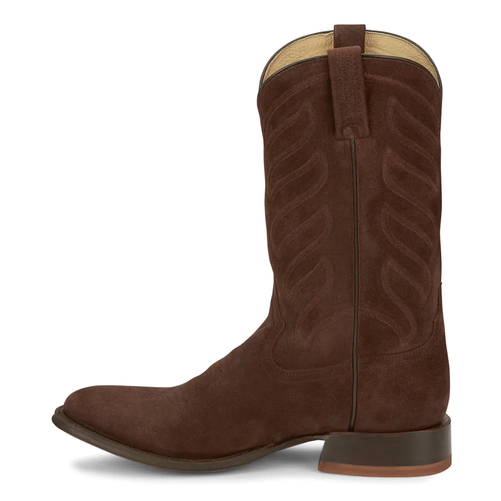 Amado 12 Inch Suede Round Toe Cowboy Boots