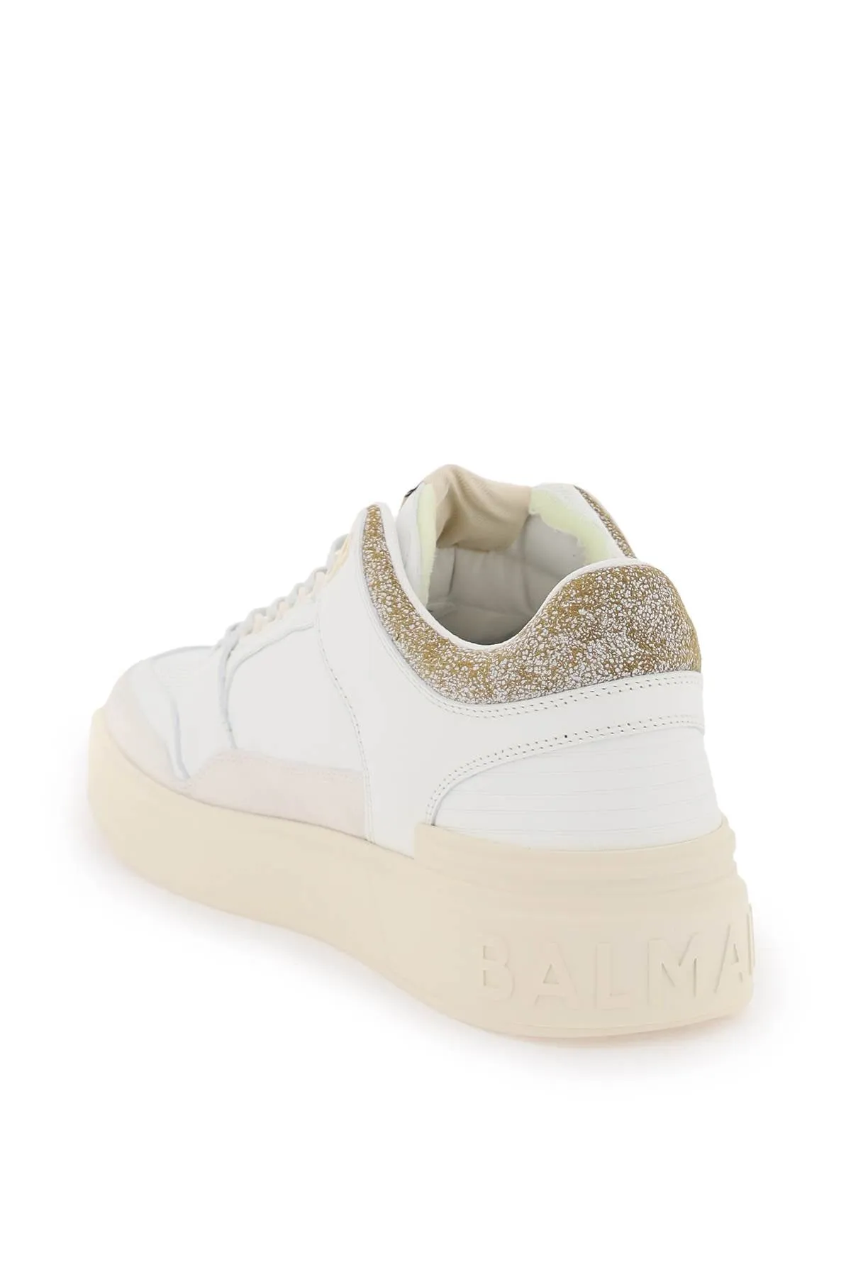 'B COURT' MID TOP SNEAKERS