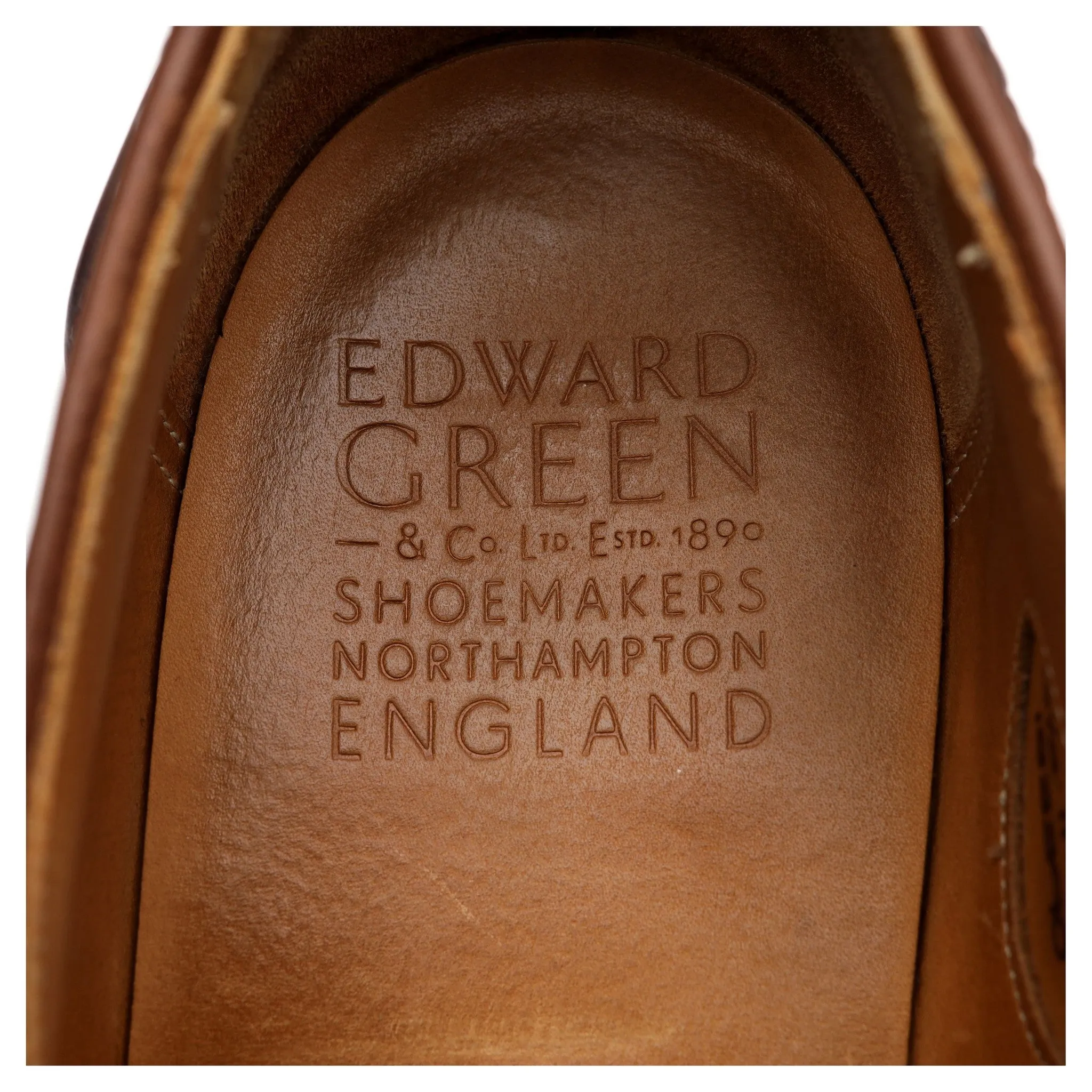 'Belgravia' Brown Leather Tassel Loafers UK 10.5 E