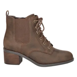 Bismark Round Toe Zippered Booties