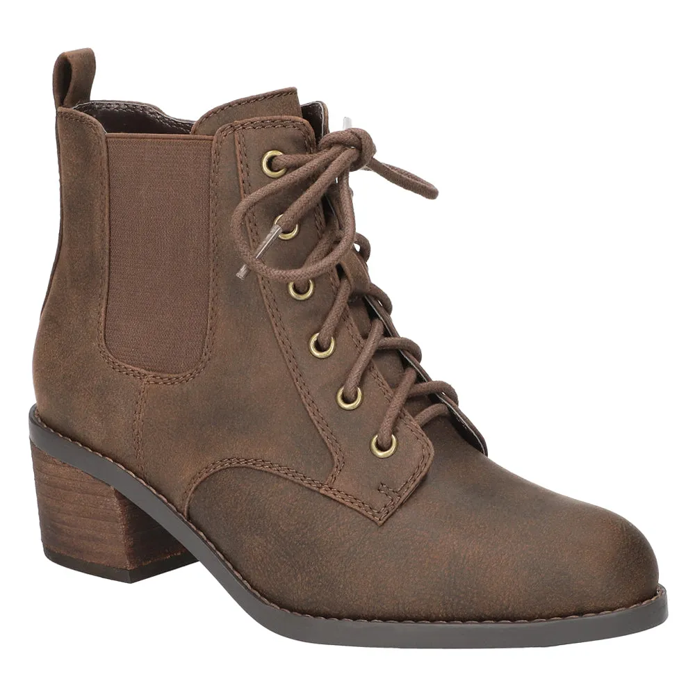 Bismark Round Toe Zippered Booties