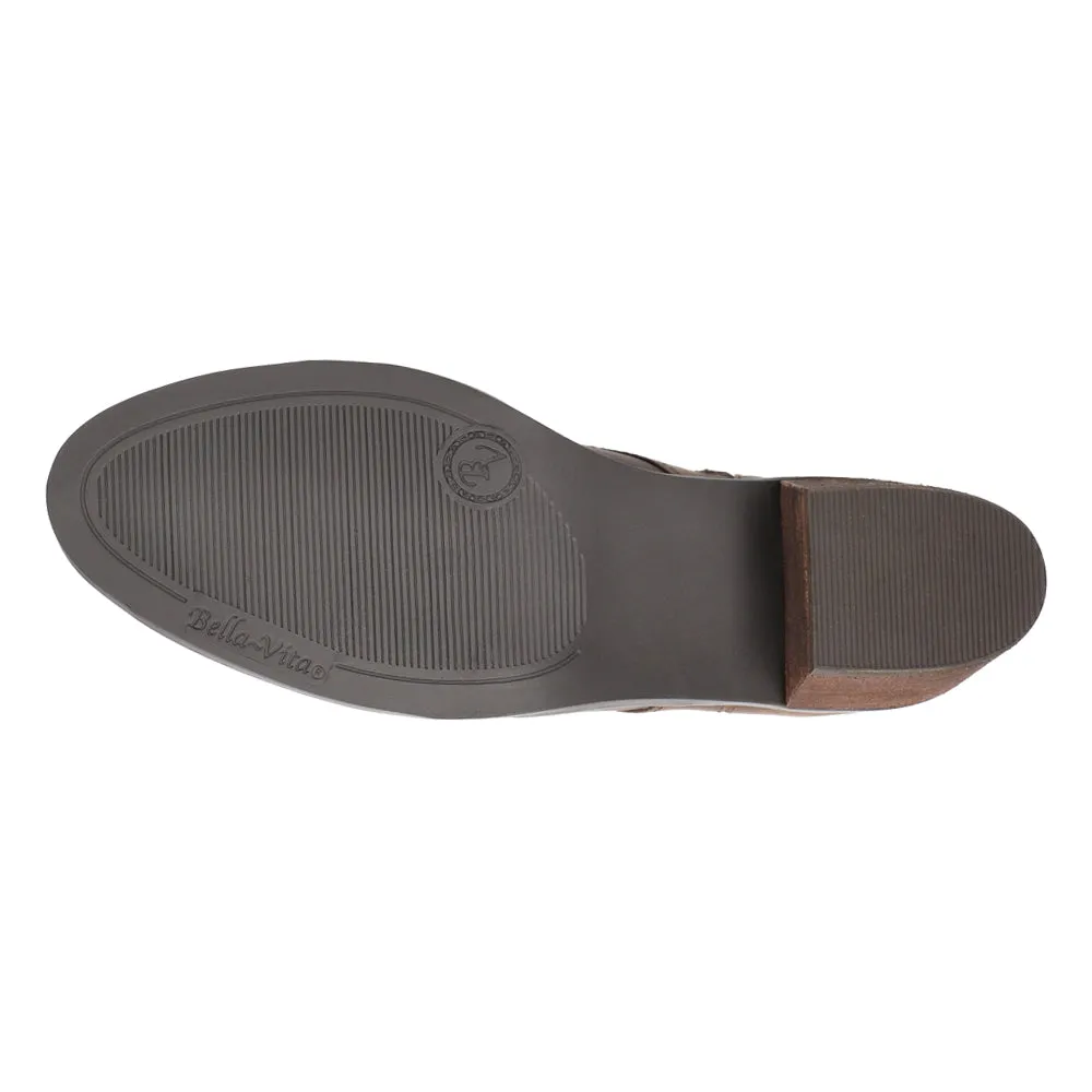 Bismark Round Toe Zippered Booties