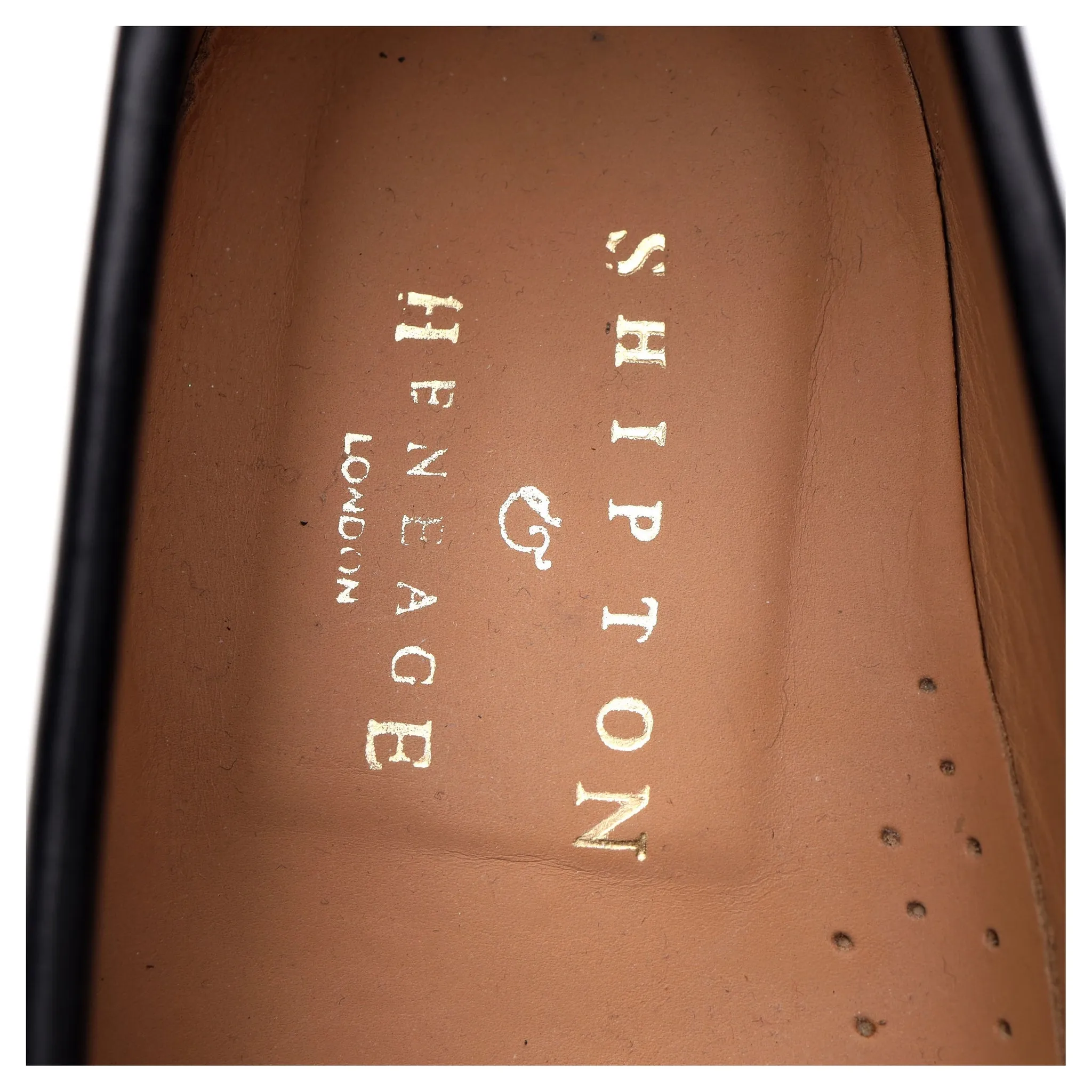 Black Leather Horsebit Loafers UK 9 EU 43