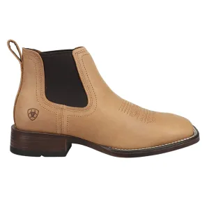 Booker Ultra Embroidered Square Toe Chelsea Boots