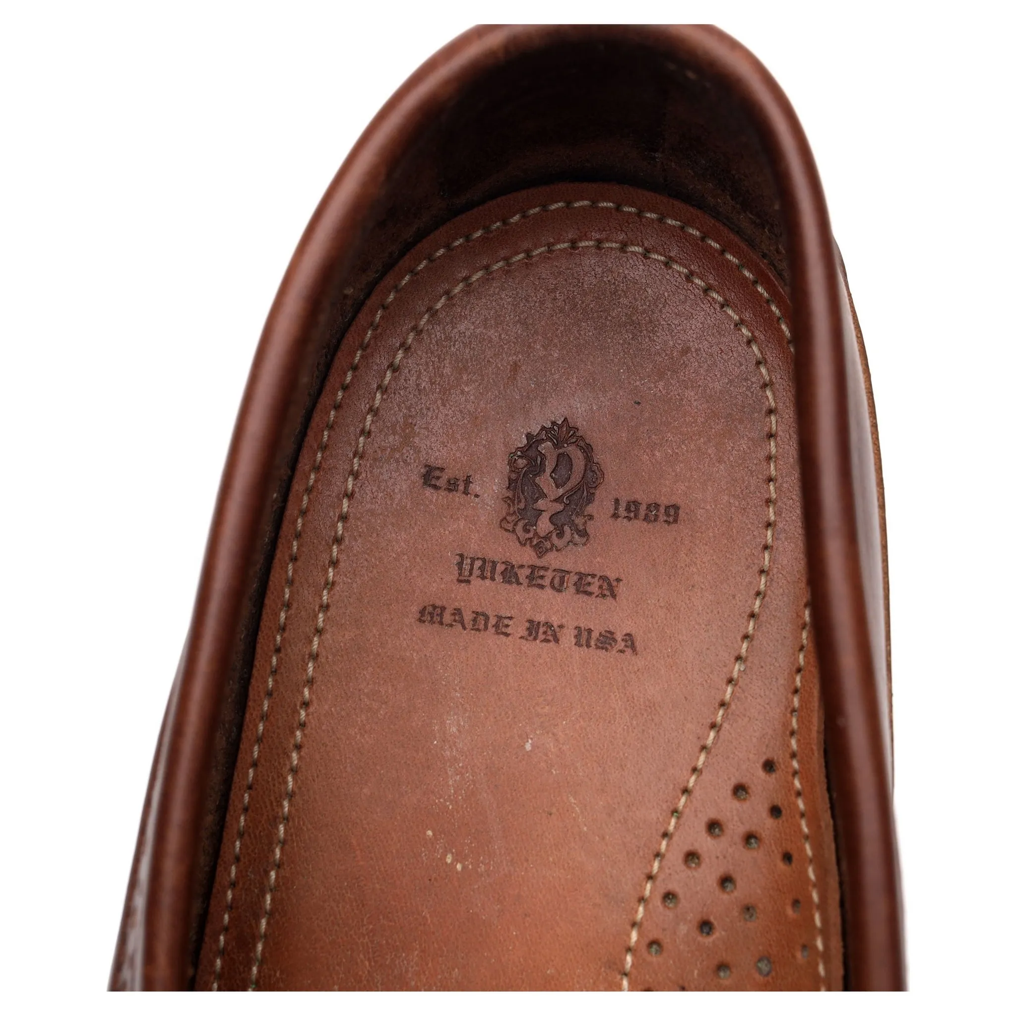 Brown Fringed Loafers UK 7 US 8