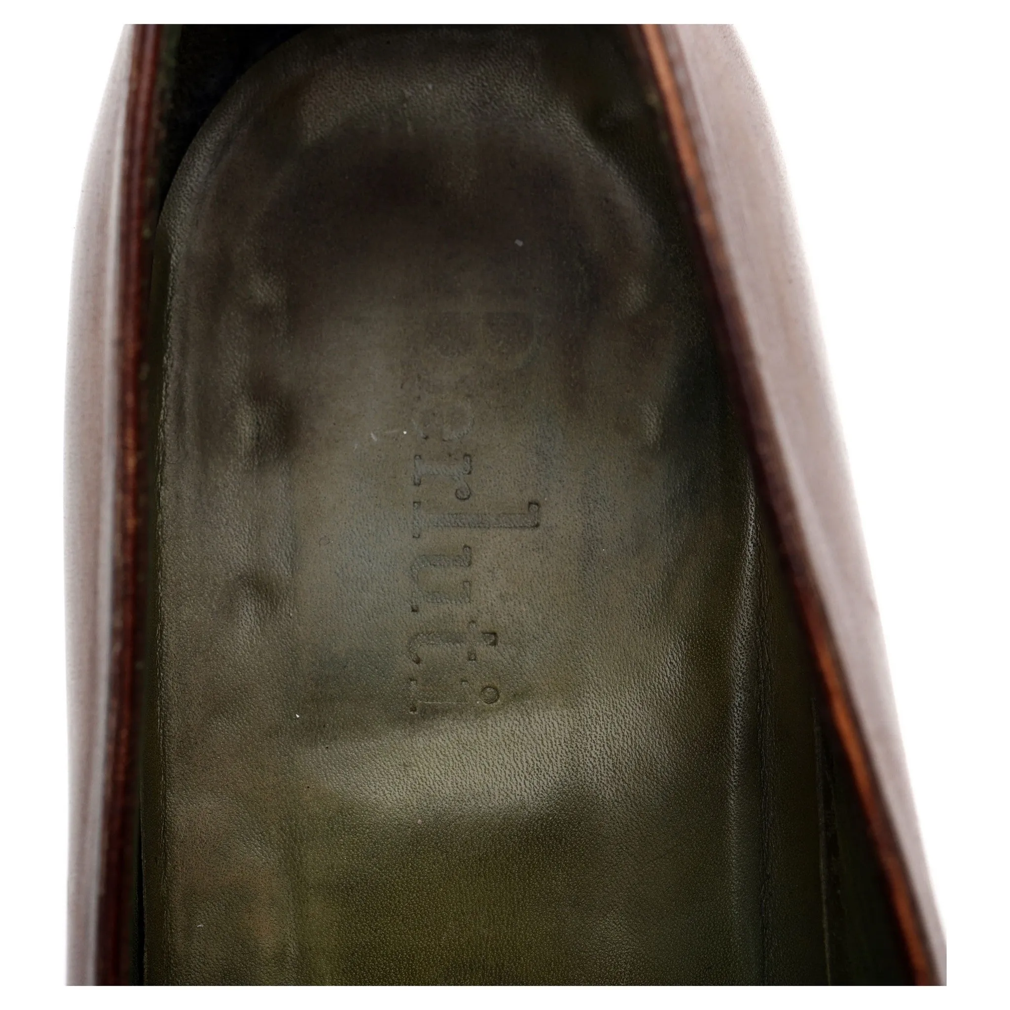 Brown Leather Loafers UK 9