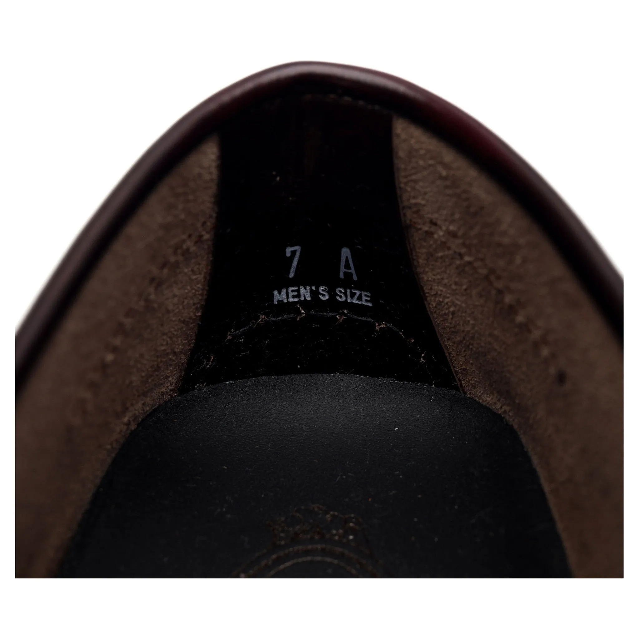 'Bucharest' Burgundy Leather Driving Loafers UK 7