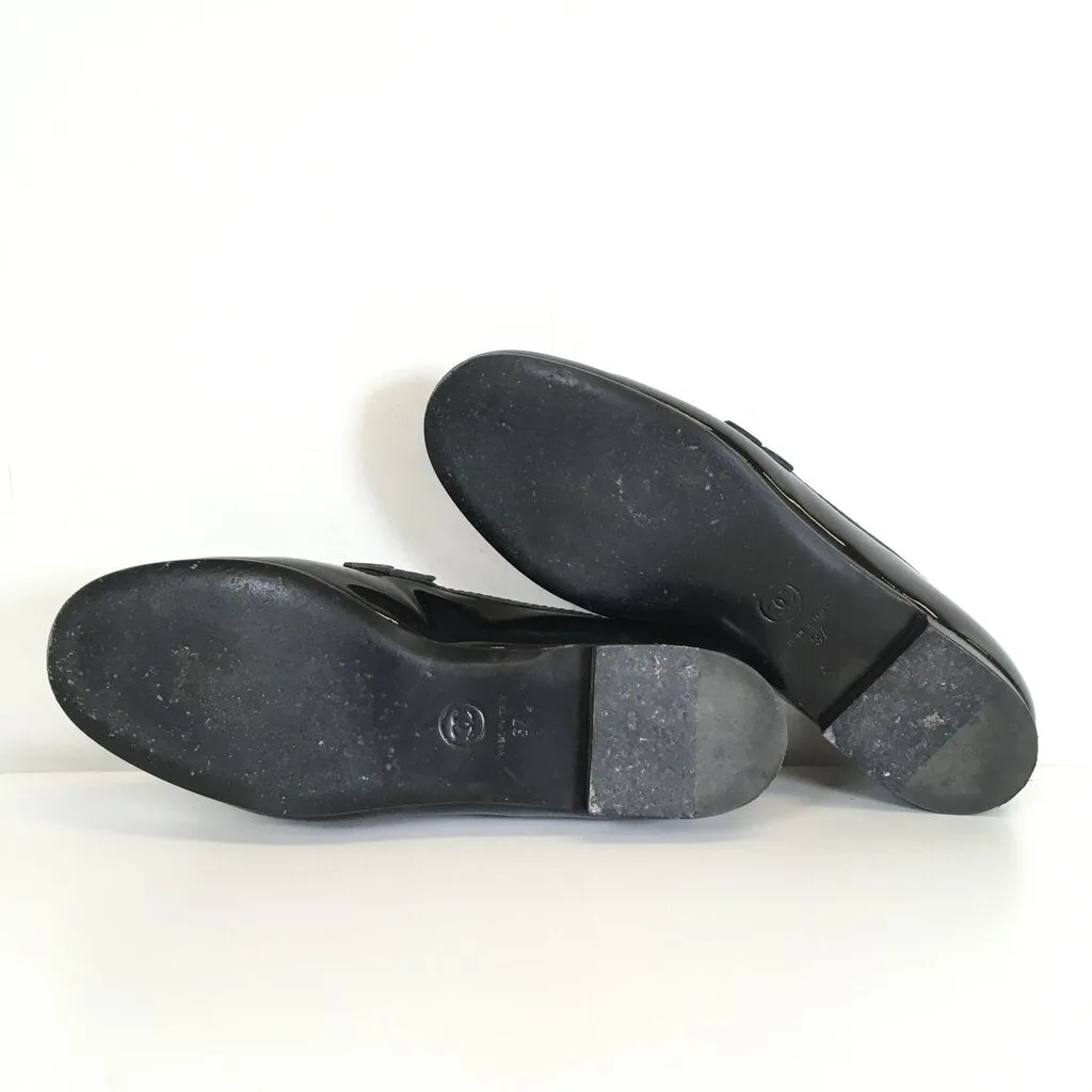 Chanel Patent Loafers