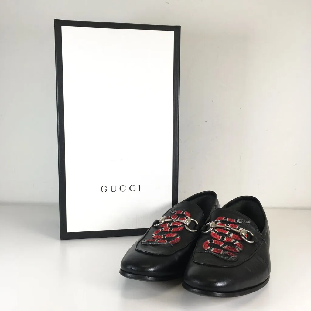 Gucci Snake Loafers
