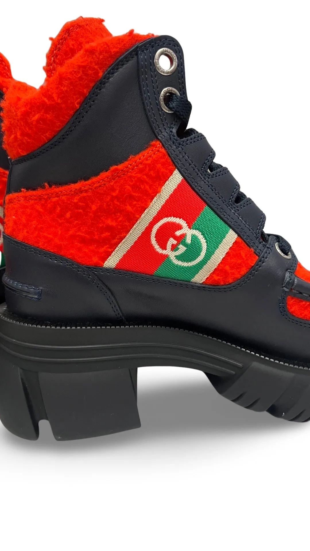 Gucci Web Boots