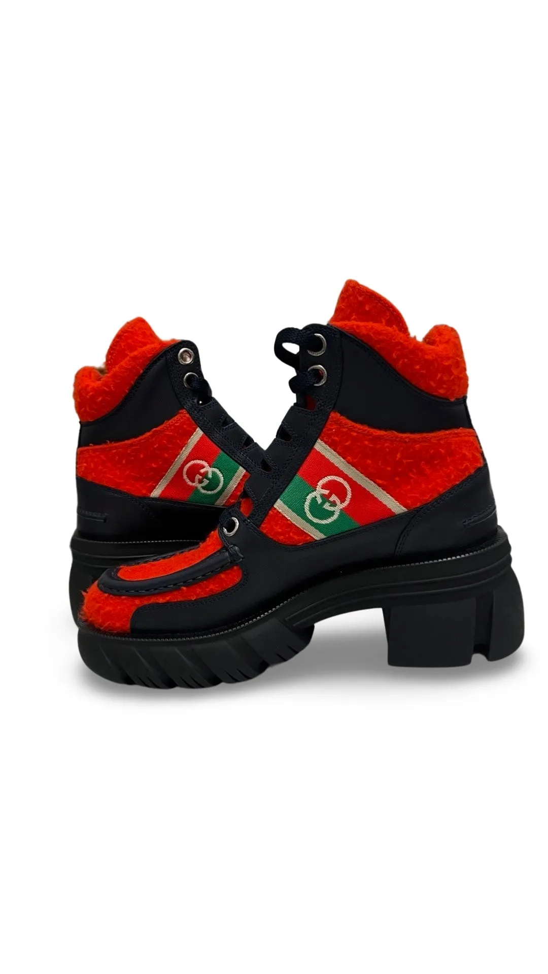 Gucci Web Boots