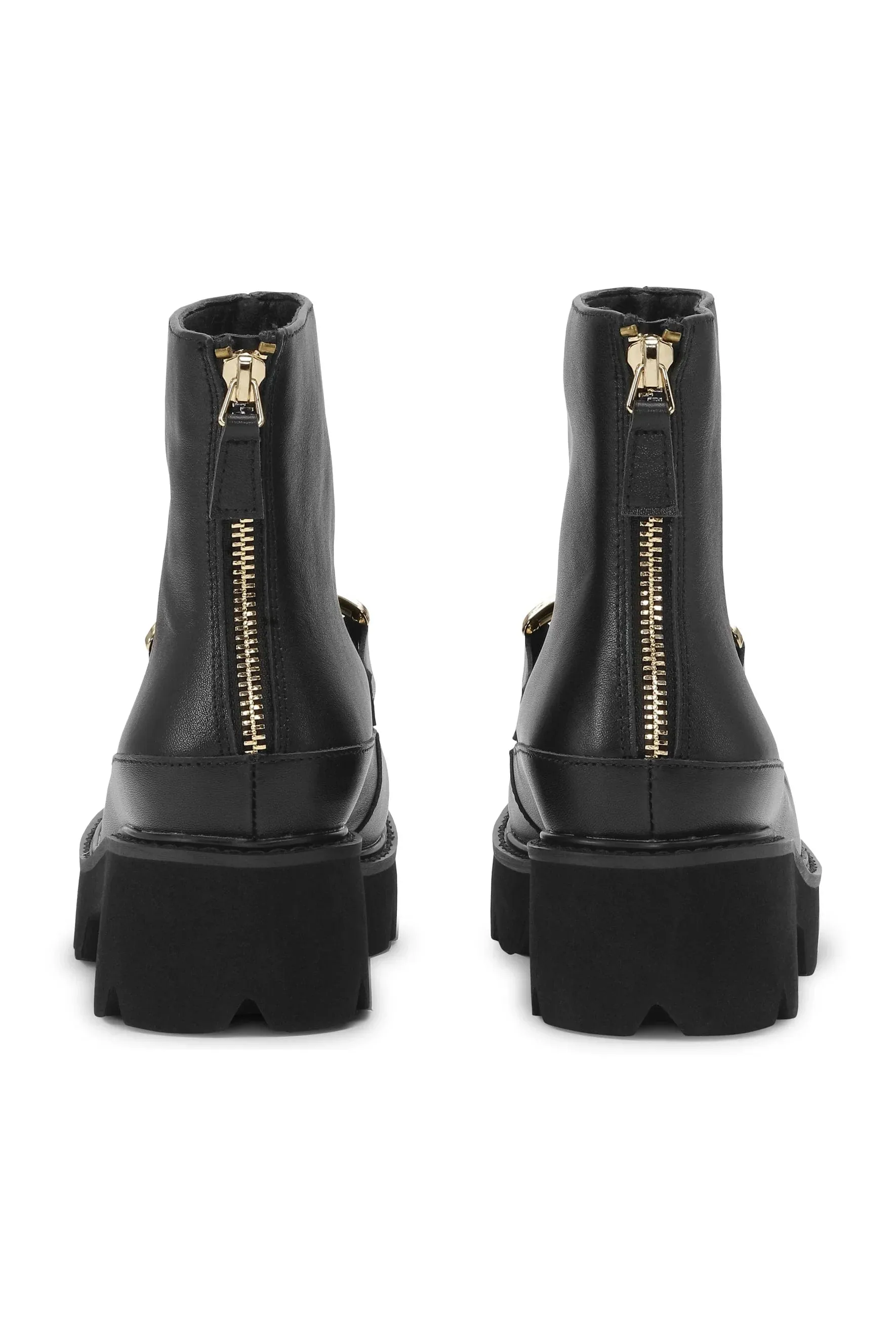 Ilse Jacobsen Black Miley Leather Ankle Boot - 001 - MILEY6002