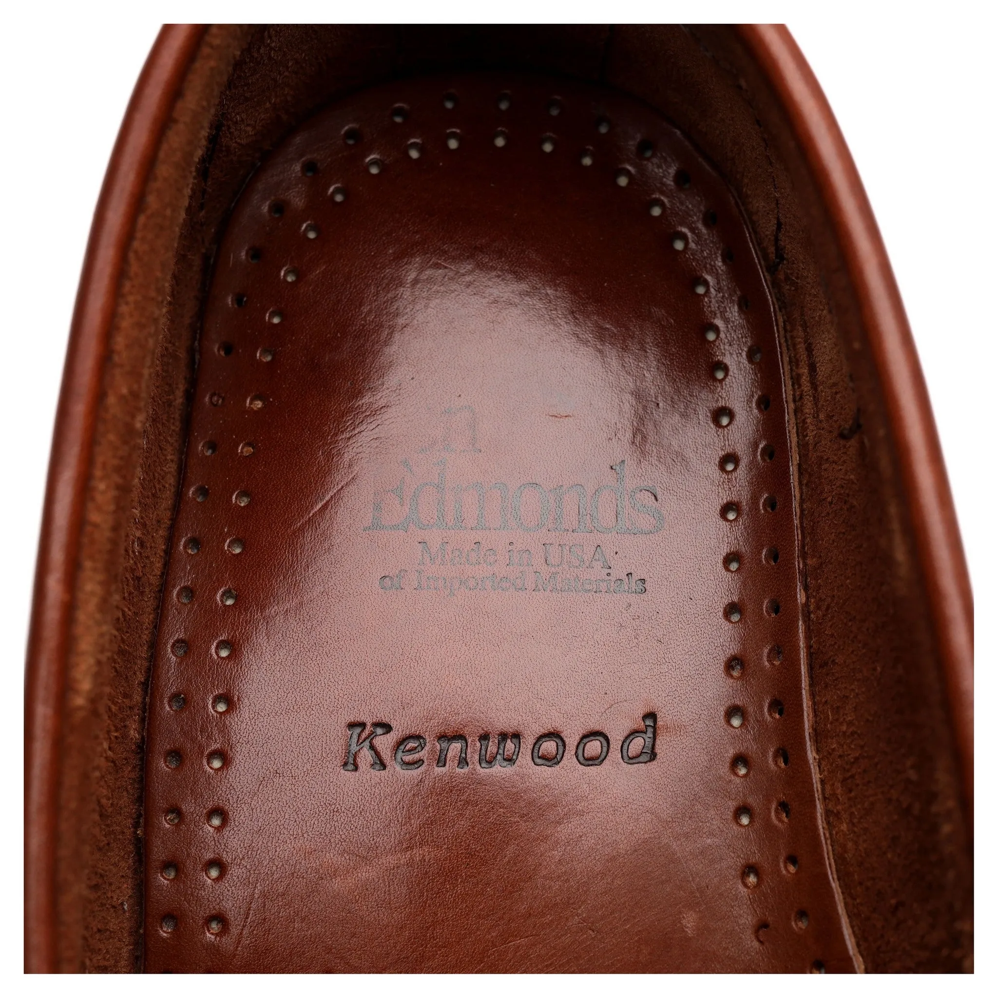 'Kenwood' Tan Brown Leather Loafers UK 7 US 8 E