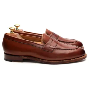 'Lloyd' Tan Brown Leather Loafer UK 8 E