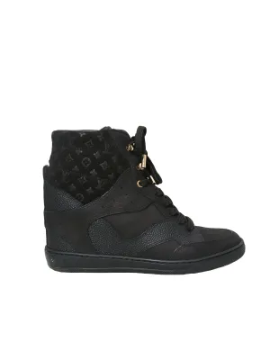Monogram Wedge Sneakers