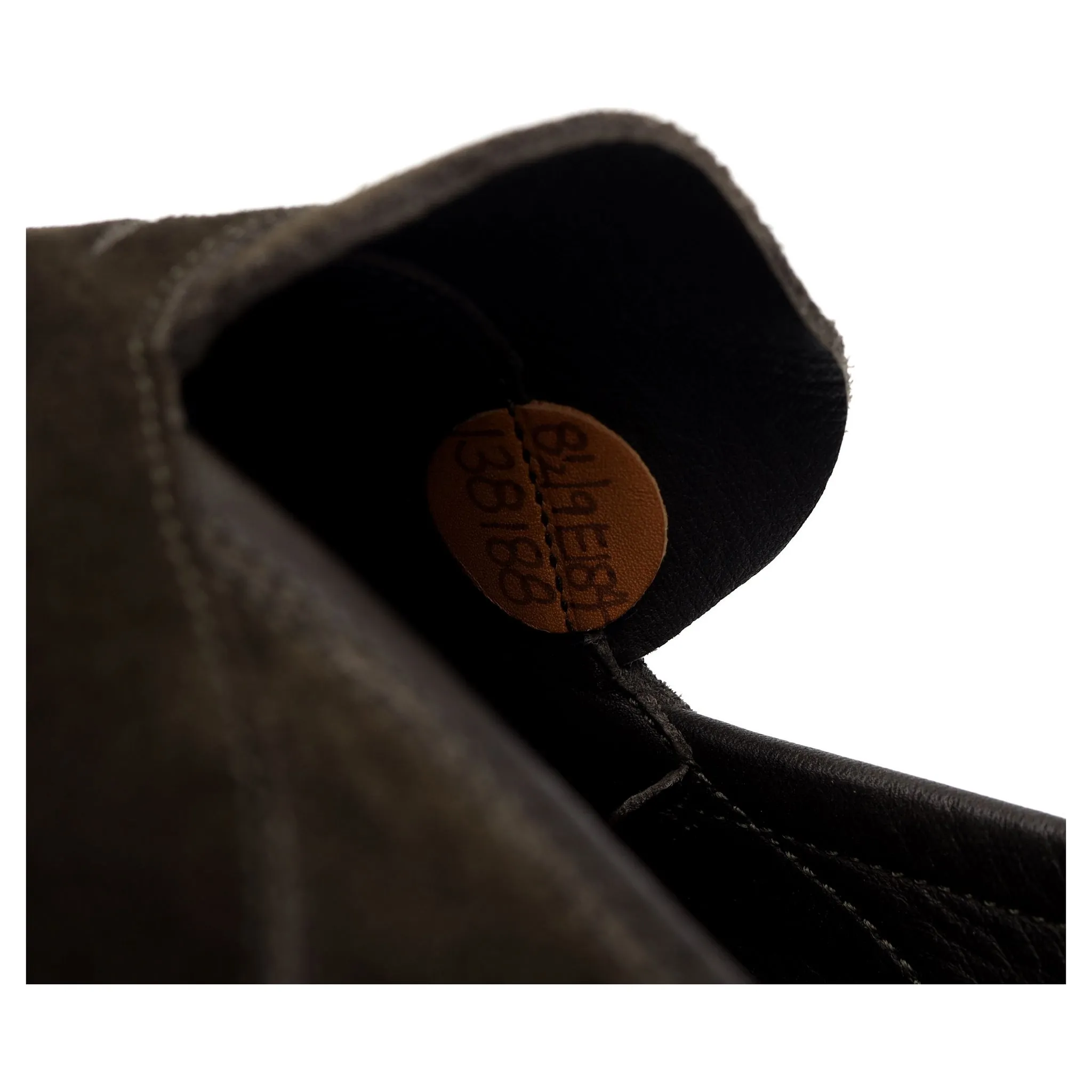 'Montpellier' Dark Green Suede Loafers UK 8.5 E