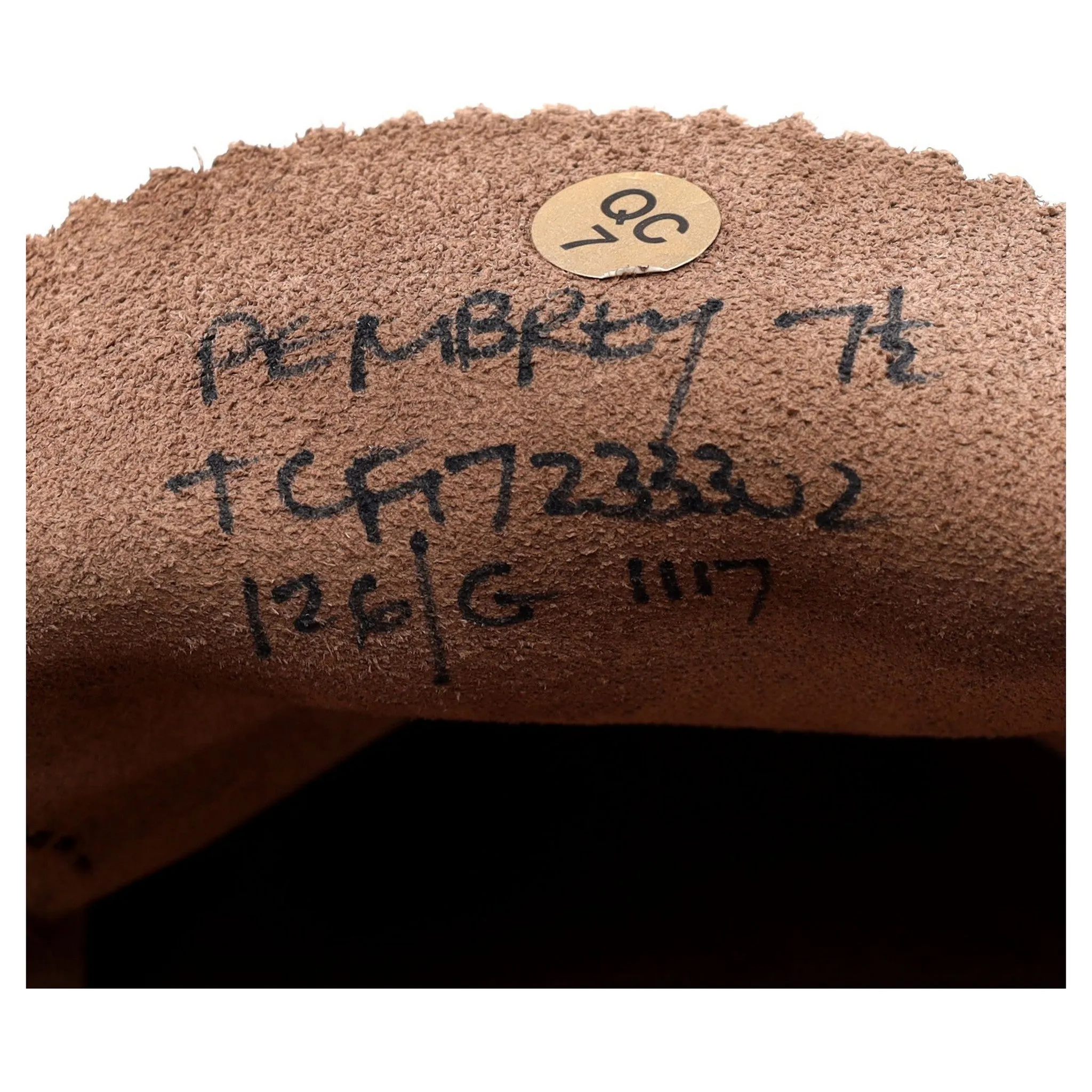 'Pembrey' Brown Leather Split Toe Loafers UK 7.5 G