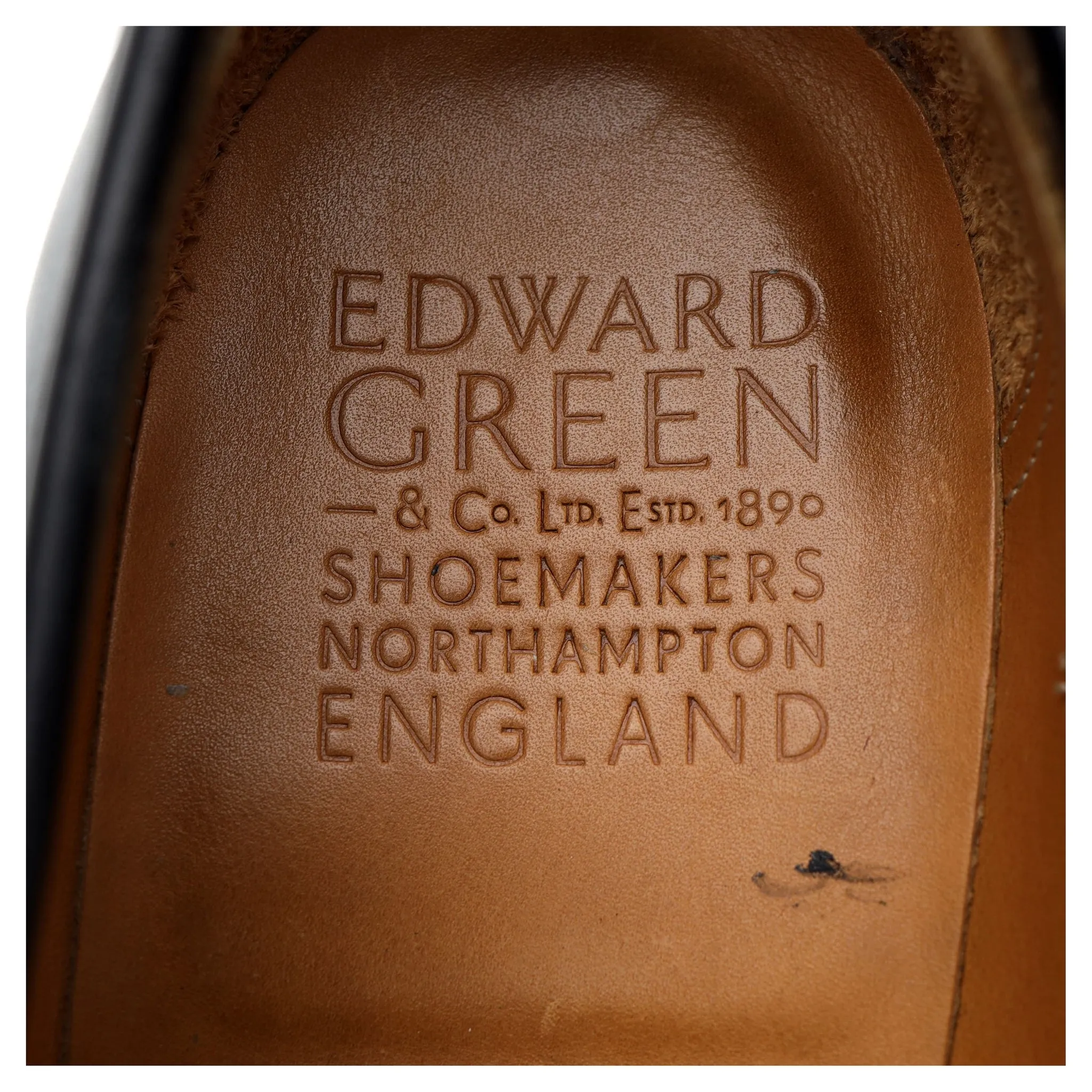 'Piccadilly' Black Leather Loafers UK 7.5 E