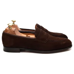 'Piccadilly' Brown Suede Loafers UK 10.5 E