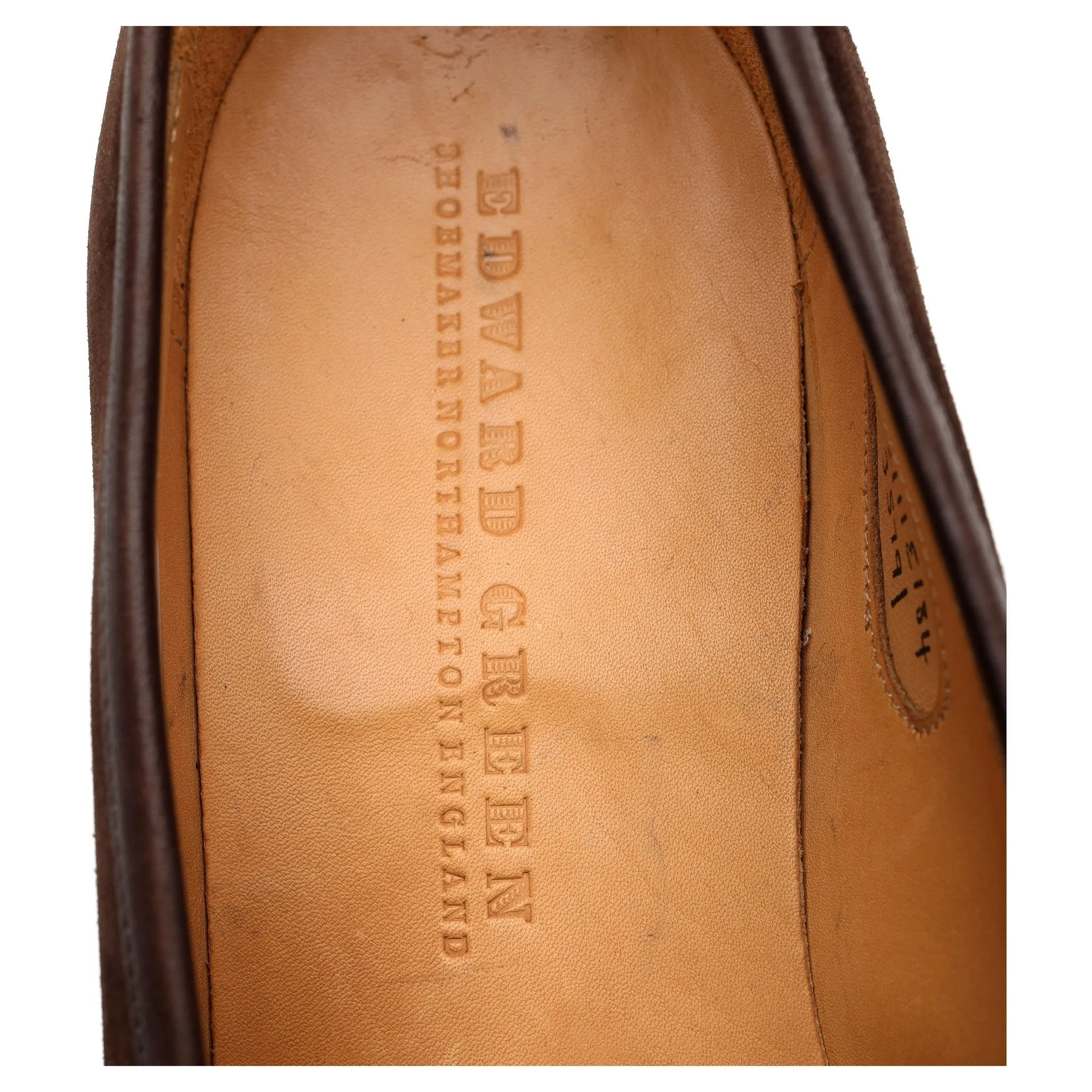 'Piccadilly' Brown Suede Loafers UK 10.5 E
