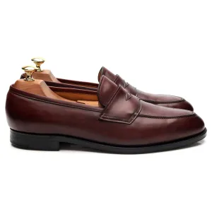'Piccadilly' Burgundy Leather Loafers UK 9 D