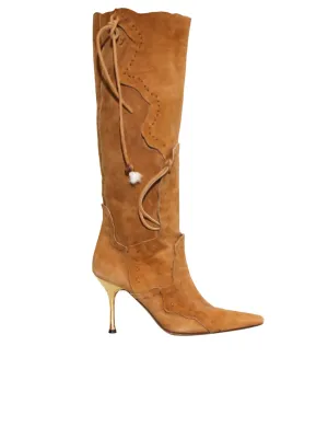 Suede Boots