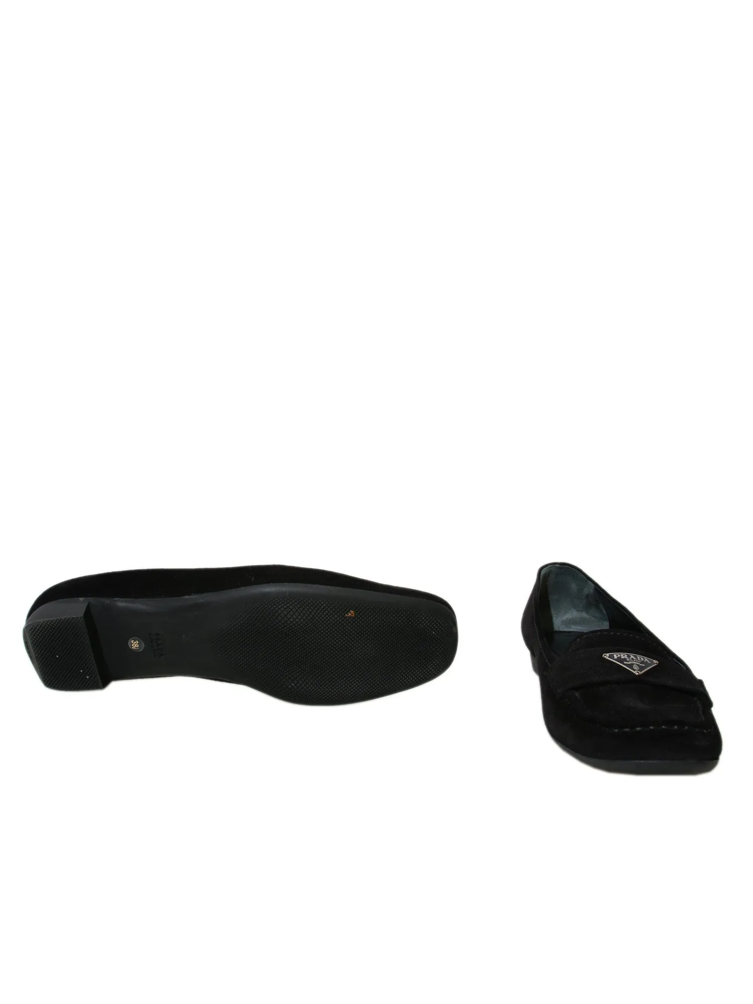 Suede Loafers