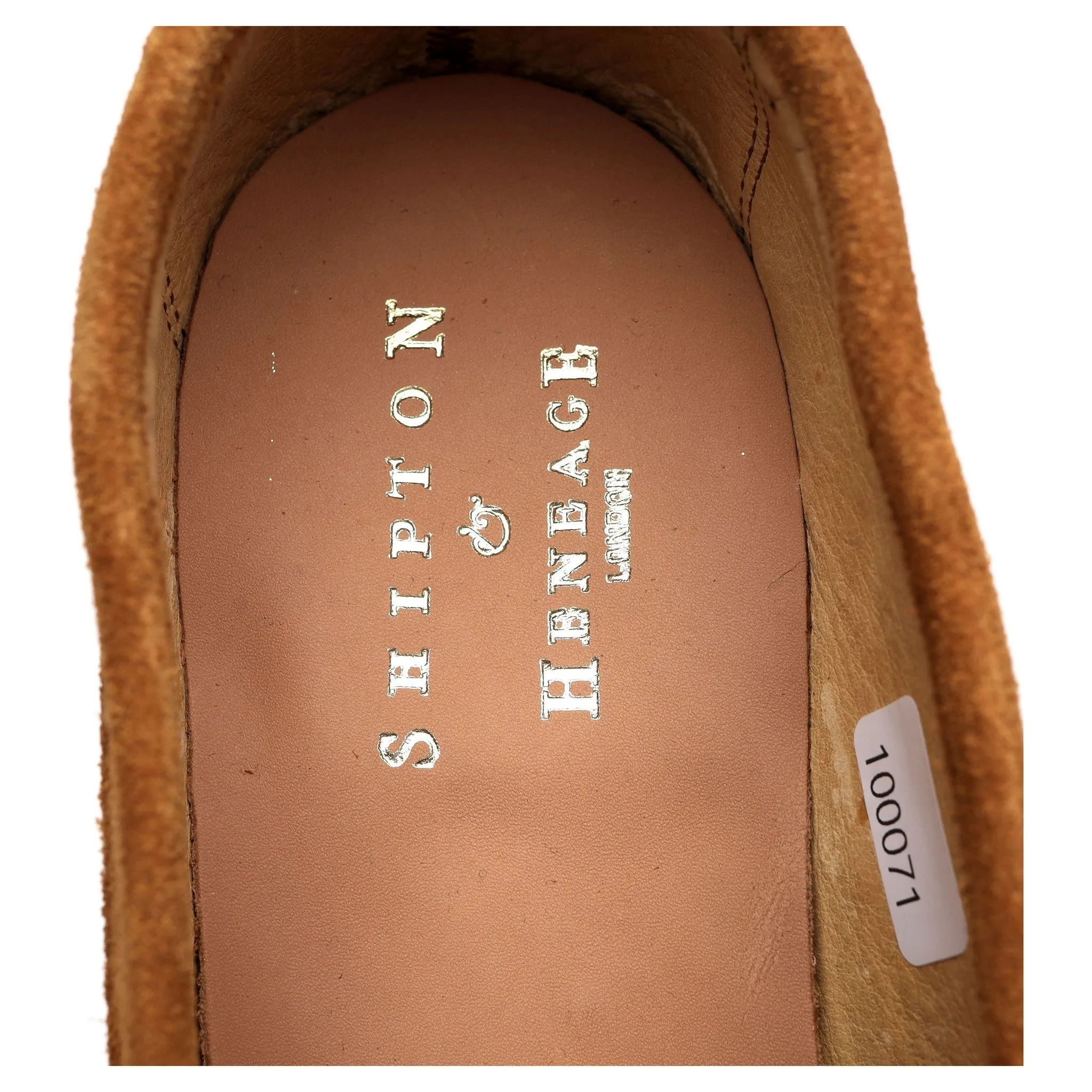 Tan Brown Suede Horsebit Loafers UK 7.5 EU 41.5