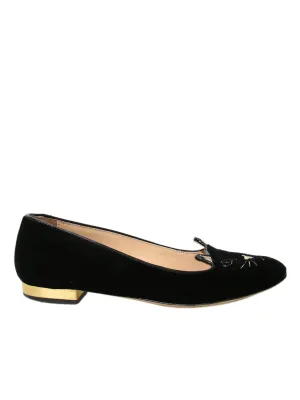 Velvet Kitty Loafers