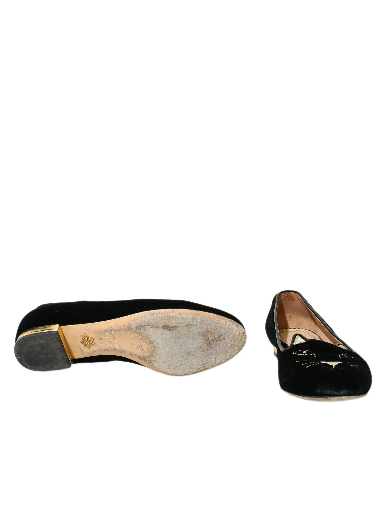 Velvet Kitty Loafers
