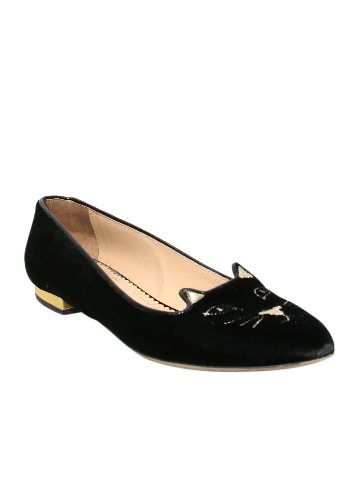 Velvet Kitty Loafers
