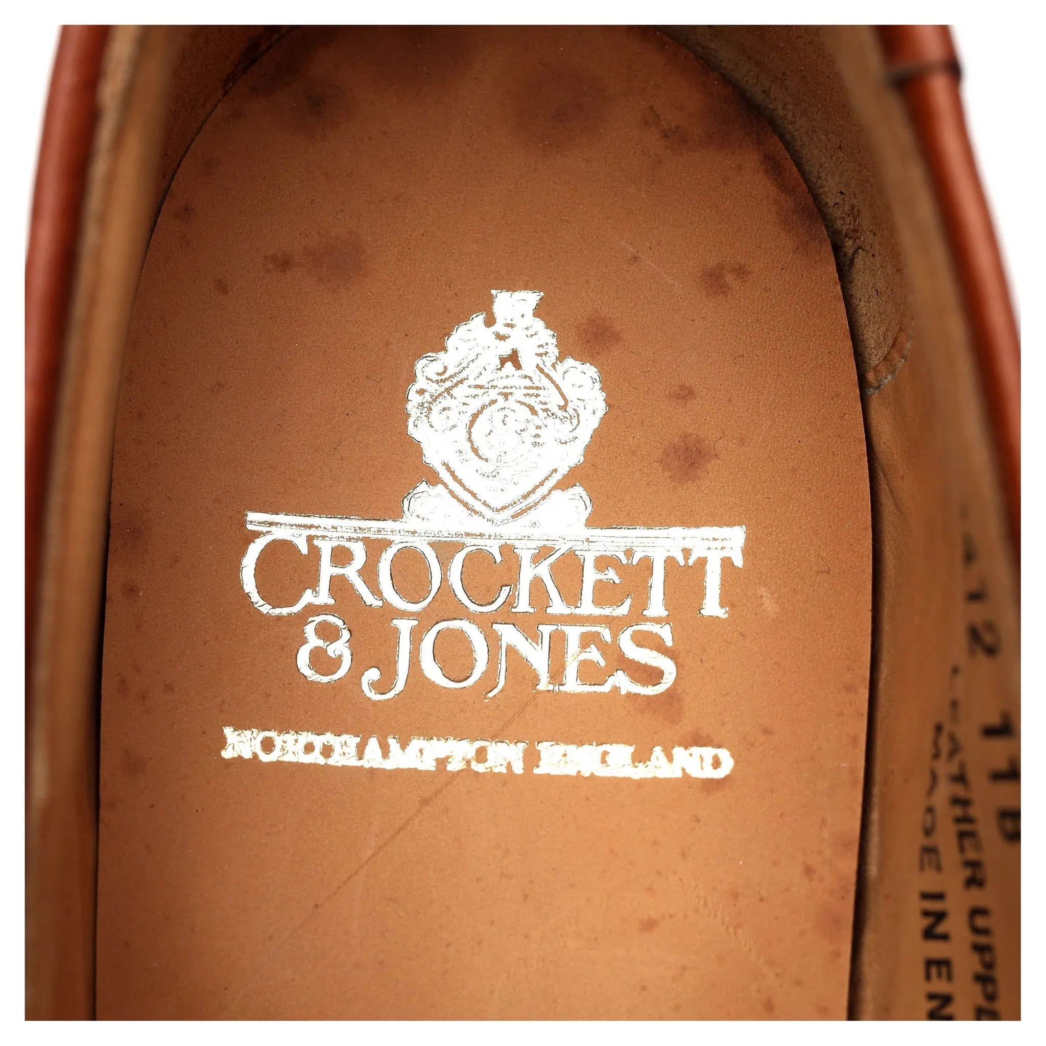 Women's 'Naseby' Tan Brown Leather Tassel Loafers UK 3 UK